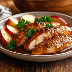 Apple and Honey-Glazed Chicken Tenders Recipe