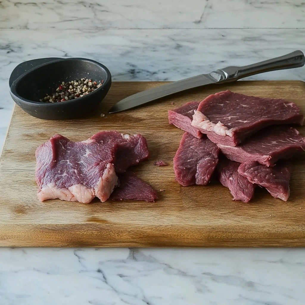 thin beef jerky recipe preparation