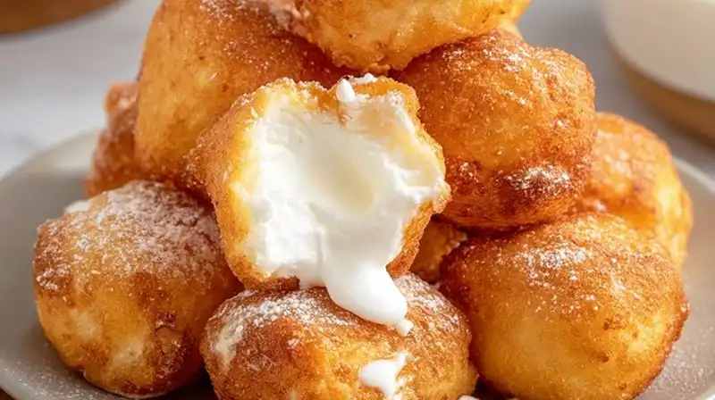 Deep_Fried_Marshmallows_0_result Frozen marshmallows coated in pancake batter ready for deep frying.