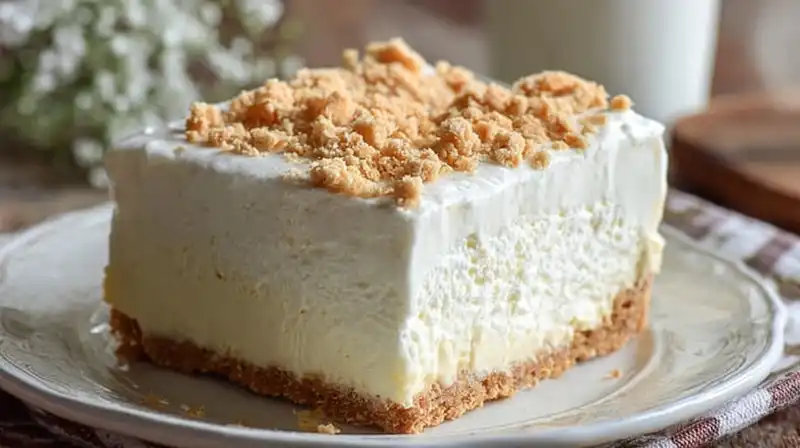 No Bake Classic Woolworth Cheesecake