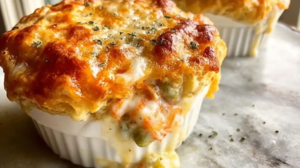 Cheddar Bay Biscuit Seafood Pot Pie