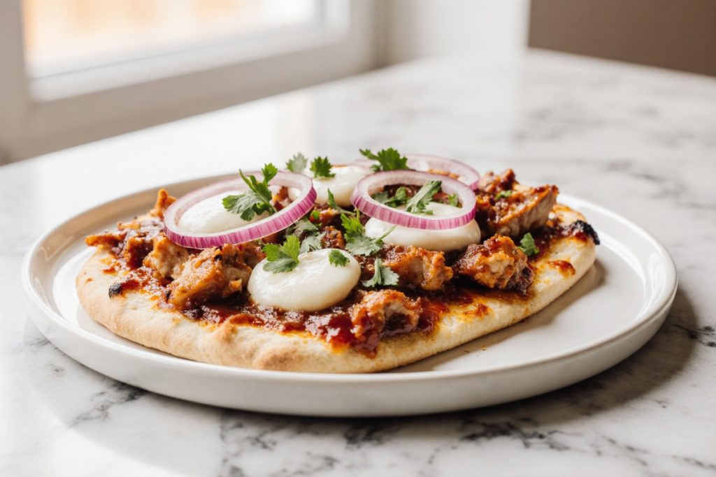 BBQ Chicken Flatbread Pizza