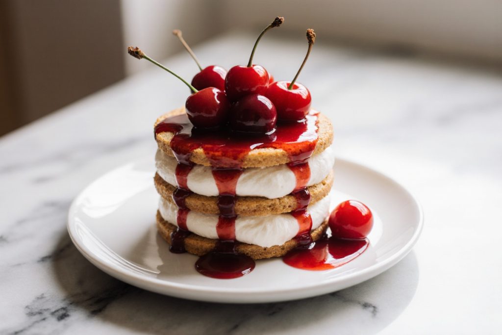 Cherry Amaretto Tiramisu
