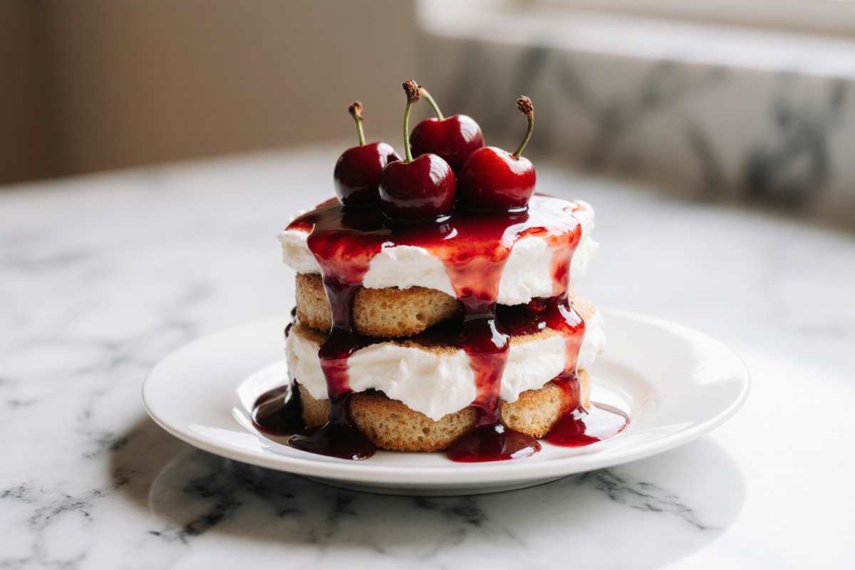 Cherry Amaretto Tiramisu