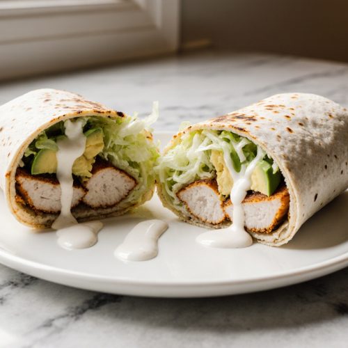 Chicken Avocado Ranch Burritos