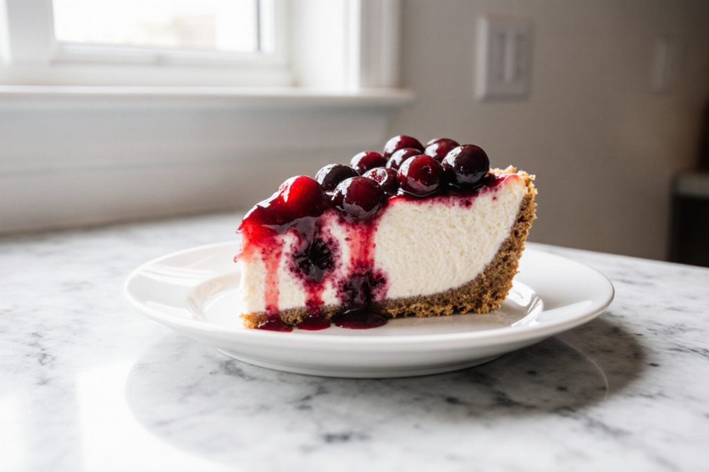 Cramberry Cheesecake Pie
