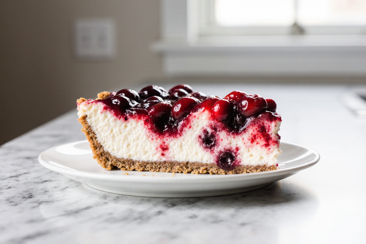 Cramberry Cheesecake Pie