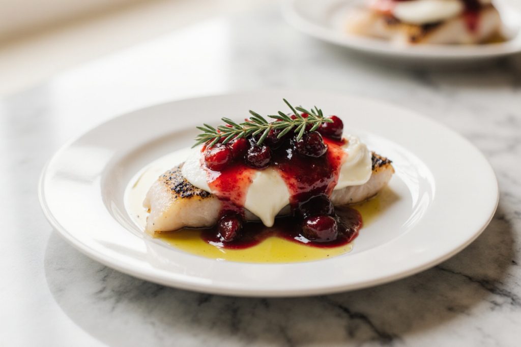 Cranberry Brie Stuffed Chicken