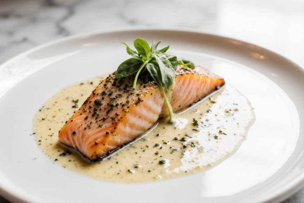 Creamy Garlic Butter Tuscan Salamon