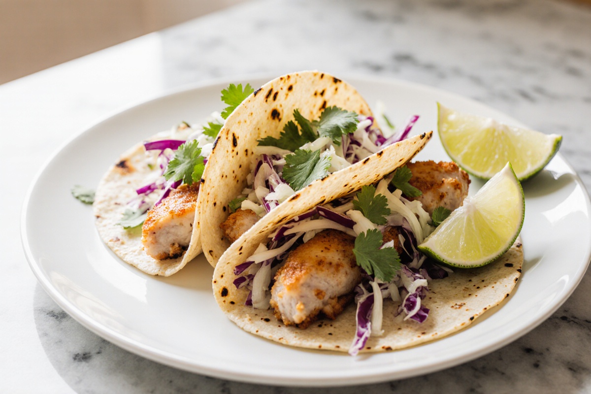 Crispy Chicken Wonton Tacos