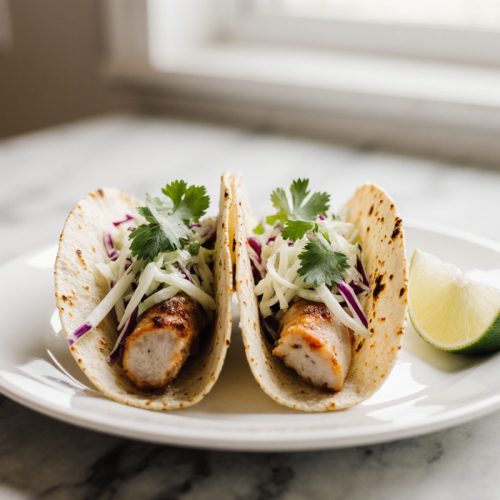 Crispy Chicken Wonton Tacos