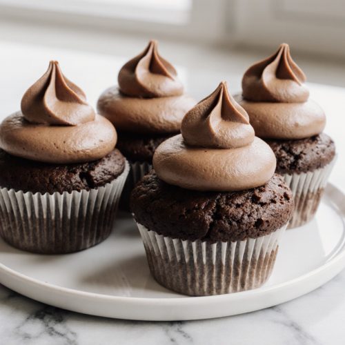 Espresso Brownie Cupcakes