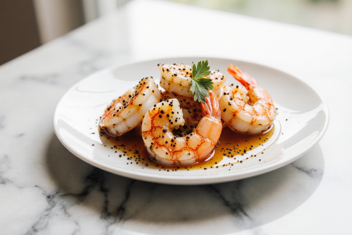 High Protein Honey Garlic Shrimp