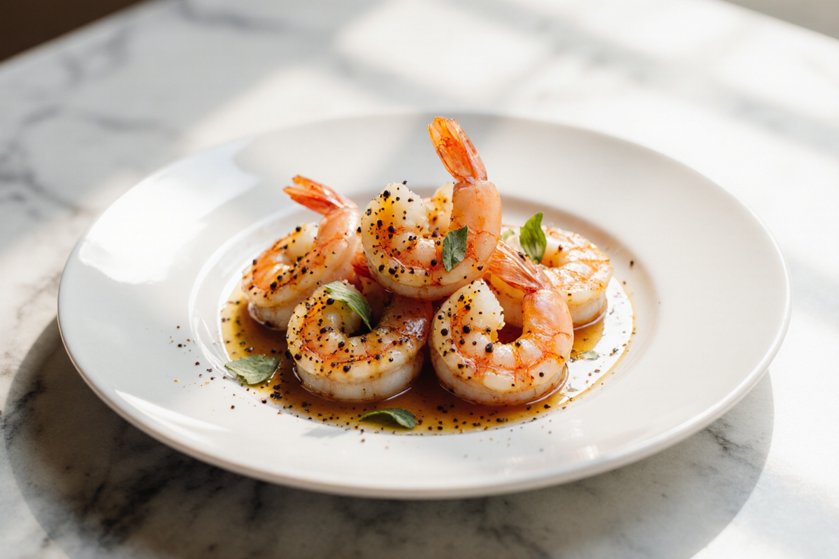 High Protein Honey Garlic Shrimp