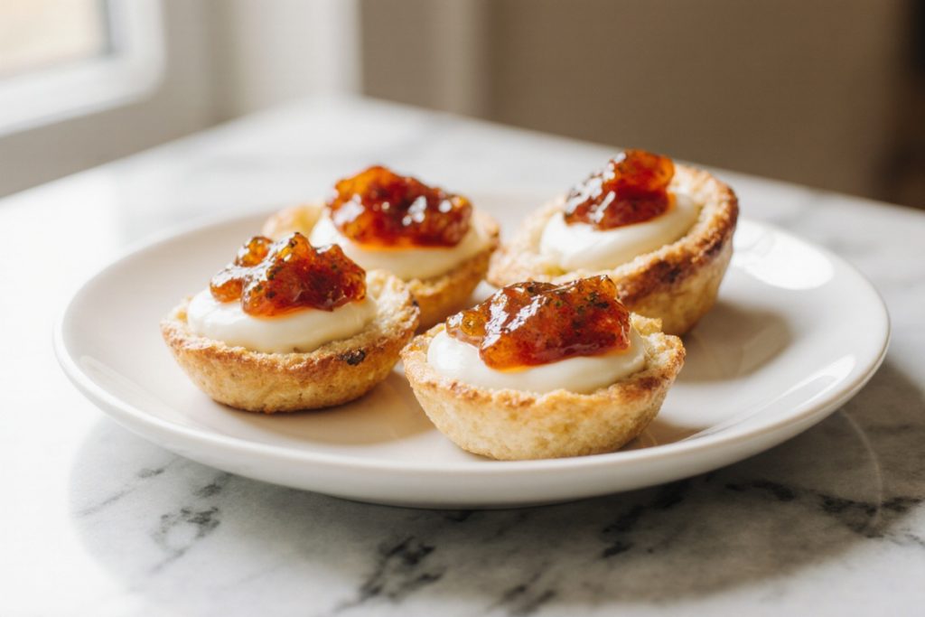 Hot Pepper Jelly Cheese Bites