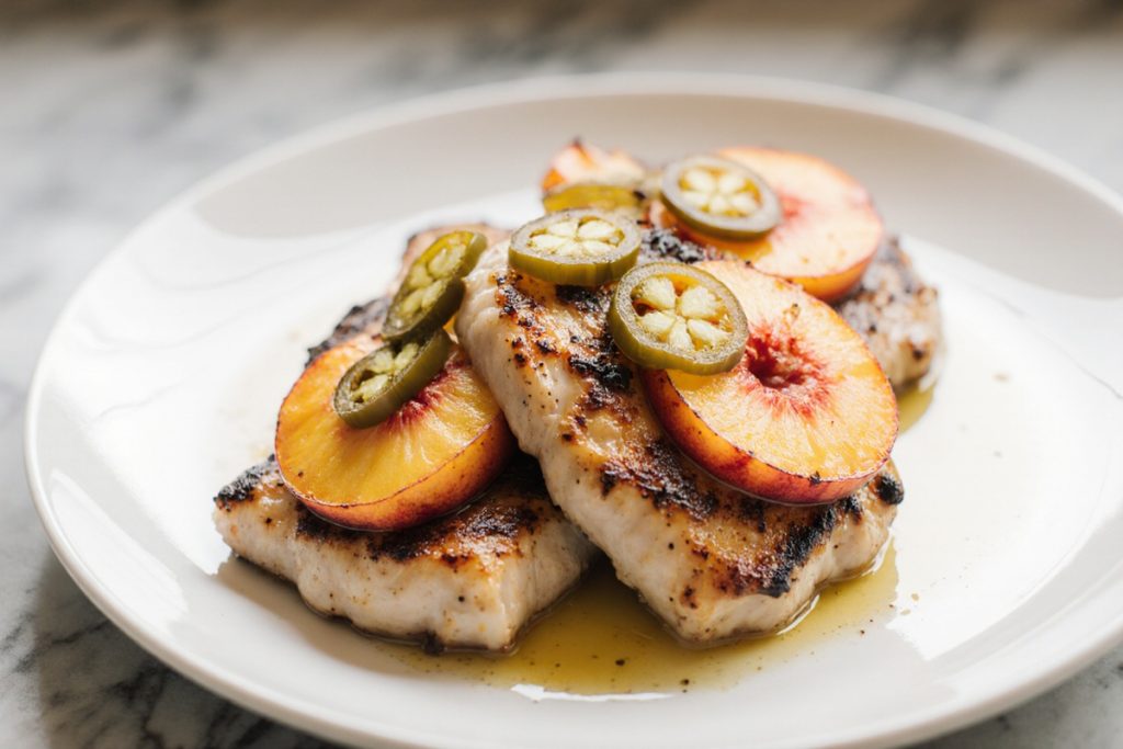 Jalapeno Peach Chicken
