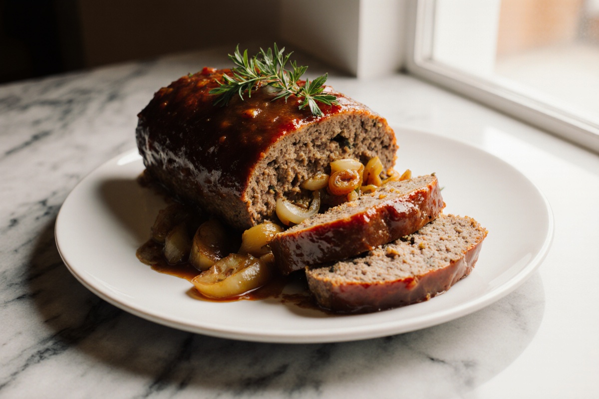 Philly Cheesesteak Meatloaf