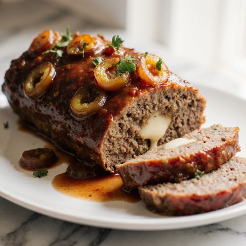 Philly Cheesesteak Meatloaf