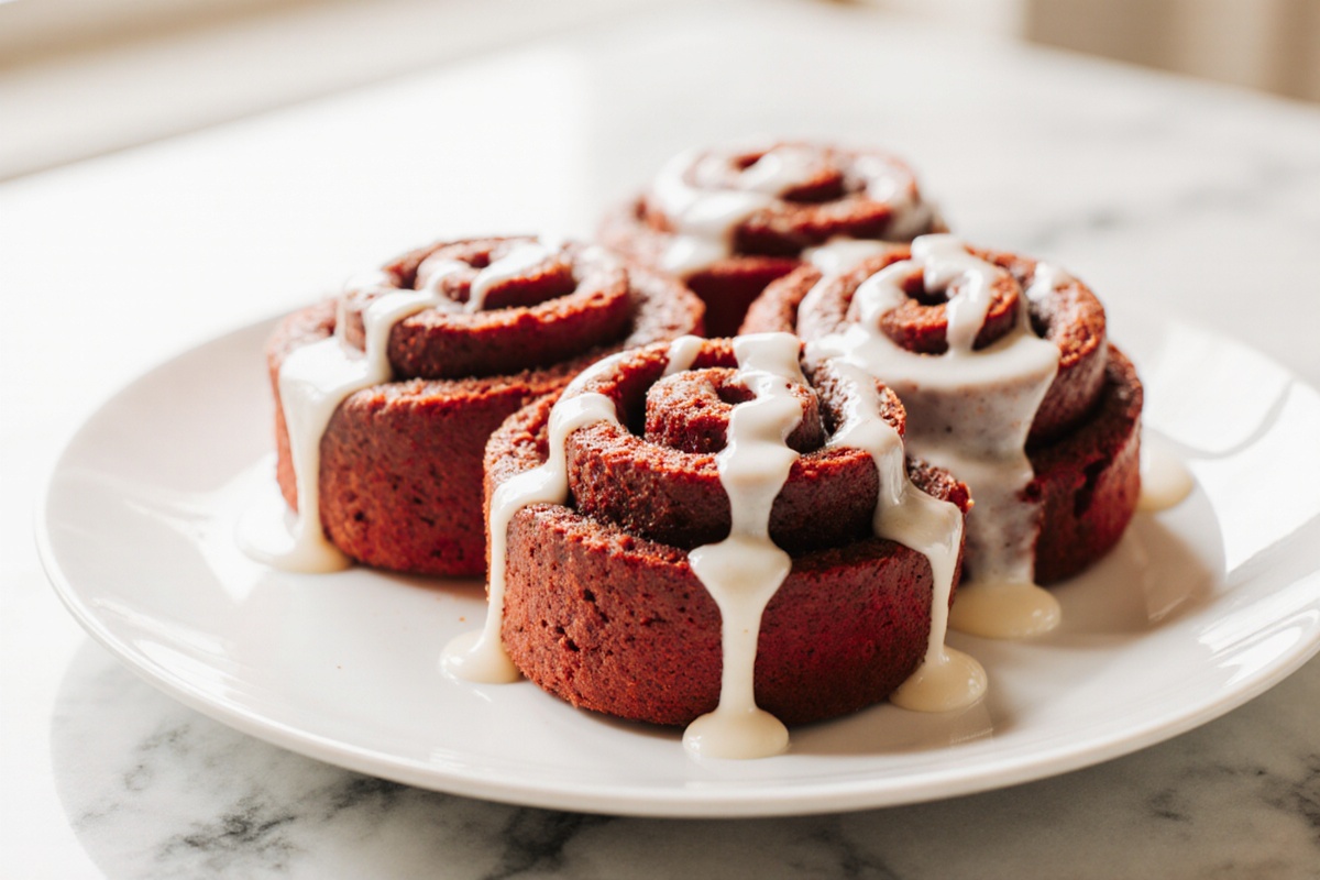 Red Velvet Cinnamon Rolls