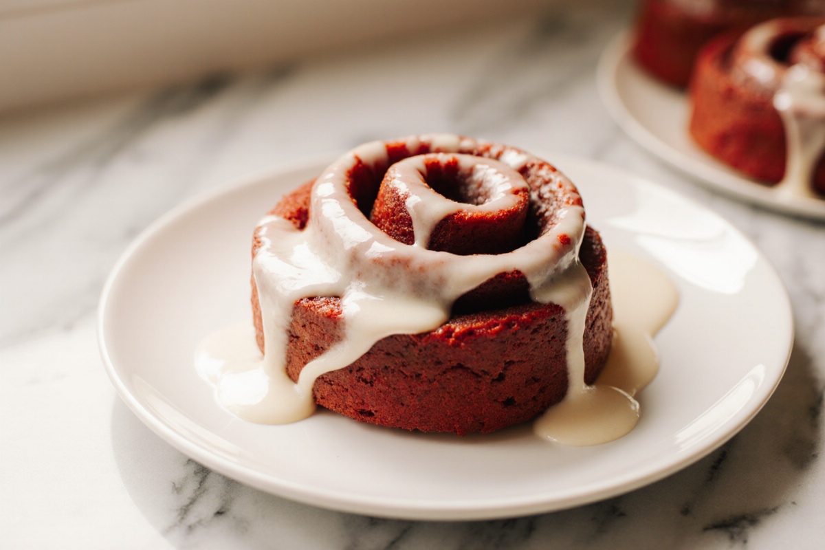 Red Velvet Cinnamon Rolls