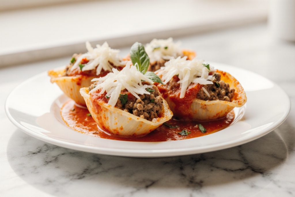 Spacy Cajun Stuffed Shells