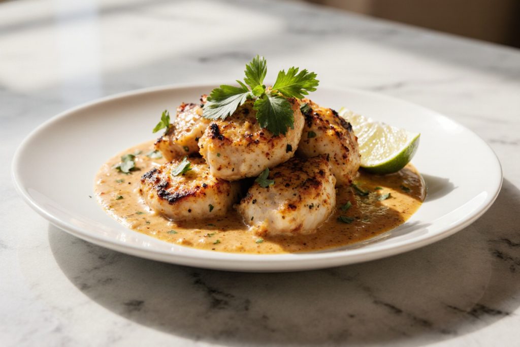 Spicy Brazilian Coconut Chicken