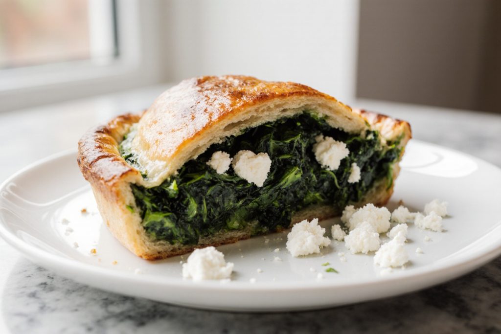 Spinach Stuffed Pie