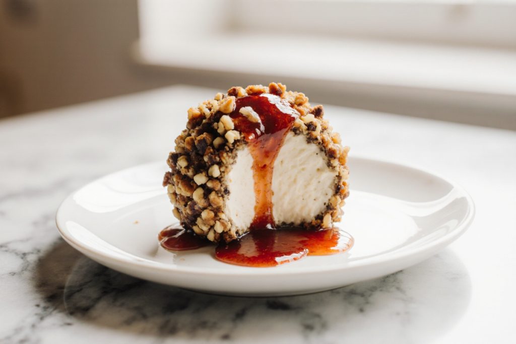 Sweet and Spicy Pepper Jelly Cheeseball