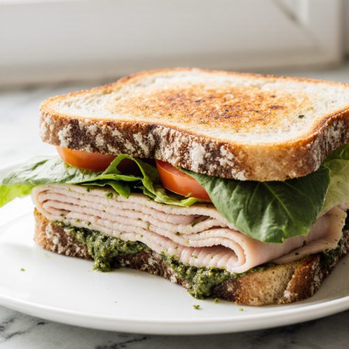Turkey Pesto Sandwich
