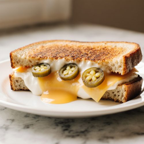 Jalapeno Popper Grilled Cheese
