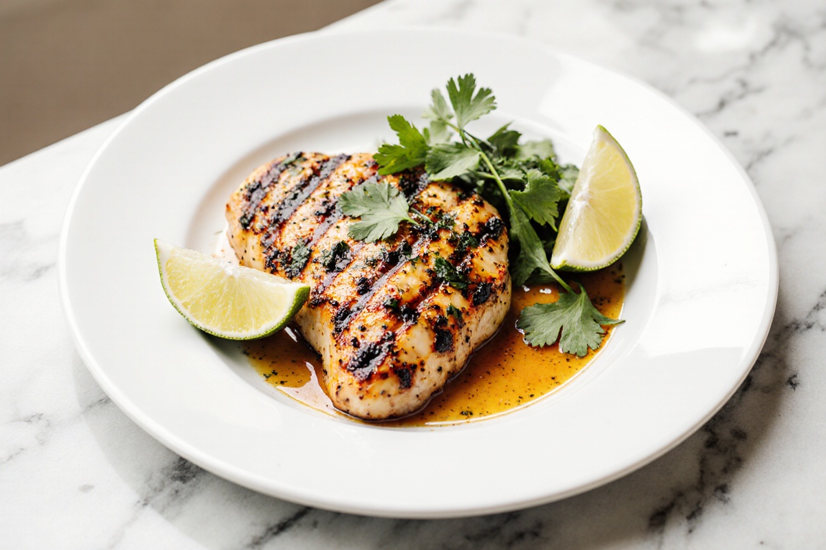 Key West Gtilled Chicken with Tropocal Citrus Marinade