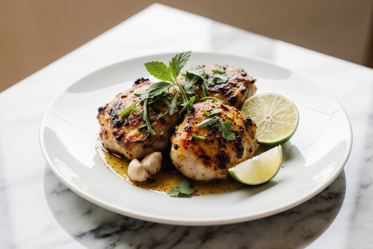 Juicy Lemongrass Chicken Vietnamese Style