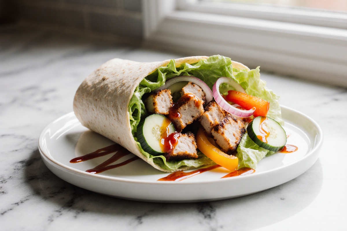 Sweet Chili Chicken Wraps