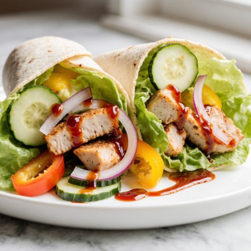 Sweet Chili Chicken Wraps