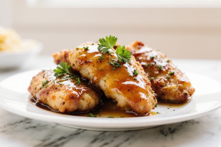 Air Fryer Honey Butter Garlic Chicken Tenders