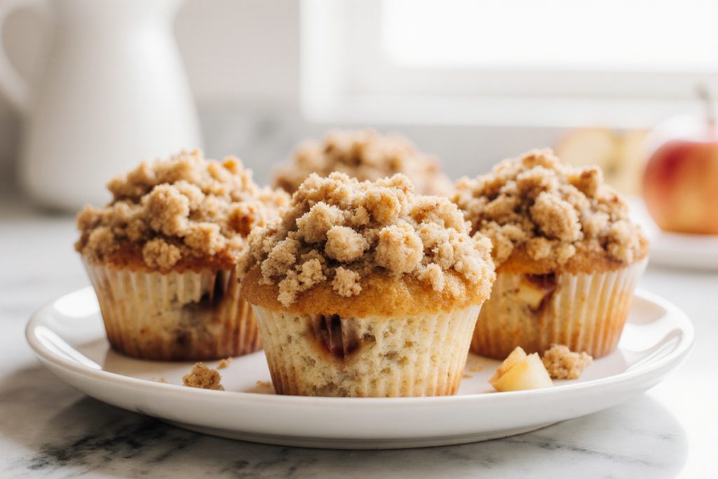 Apple Crumble Cupcakes
