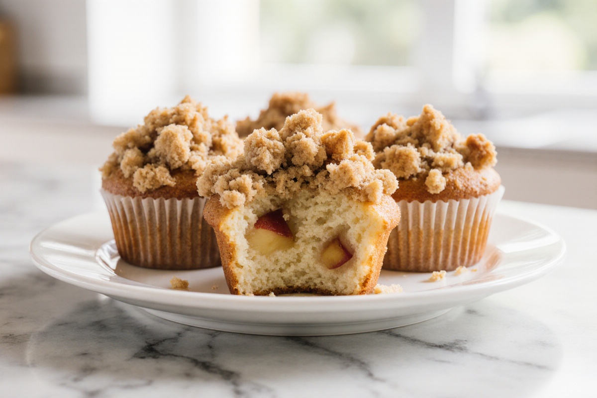 Apple Crumble Cupcakes