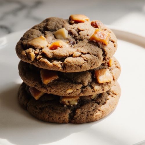Brown Butter Coffee Toffee Cookies
