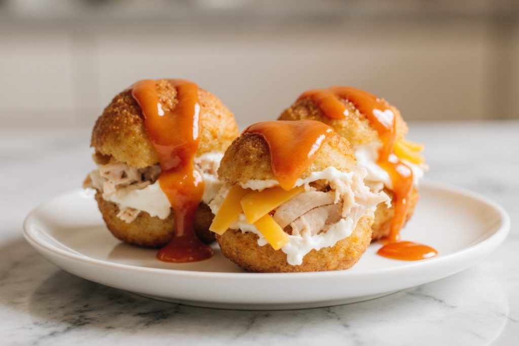 Buffalo Chicken Bombs