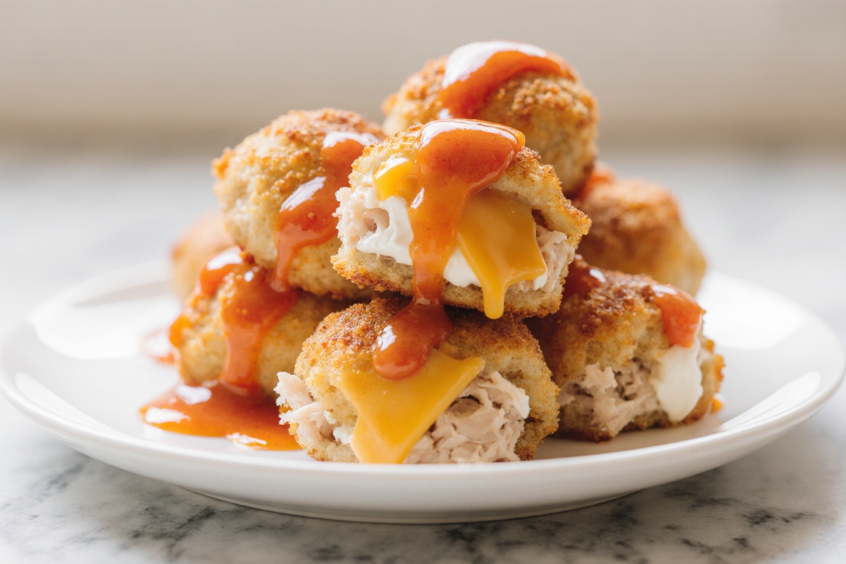 Buffalo Chicken Bombs