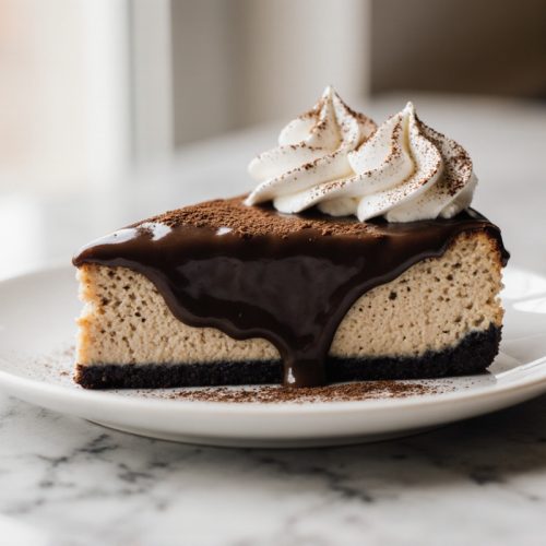 Cappuccino Fudge Cheesecake