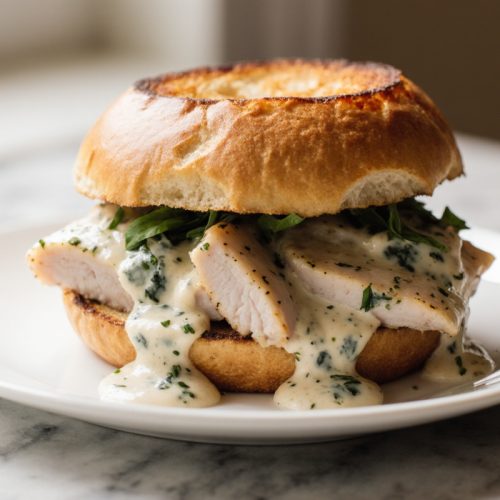 Chicken Garlic Sandwich