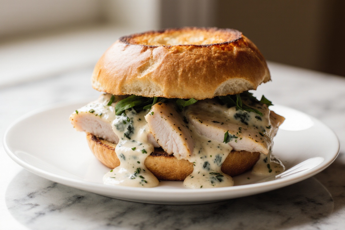 Chicken Garlic Sandwich