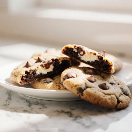 Chocolate Chip Cheesecake Cookies