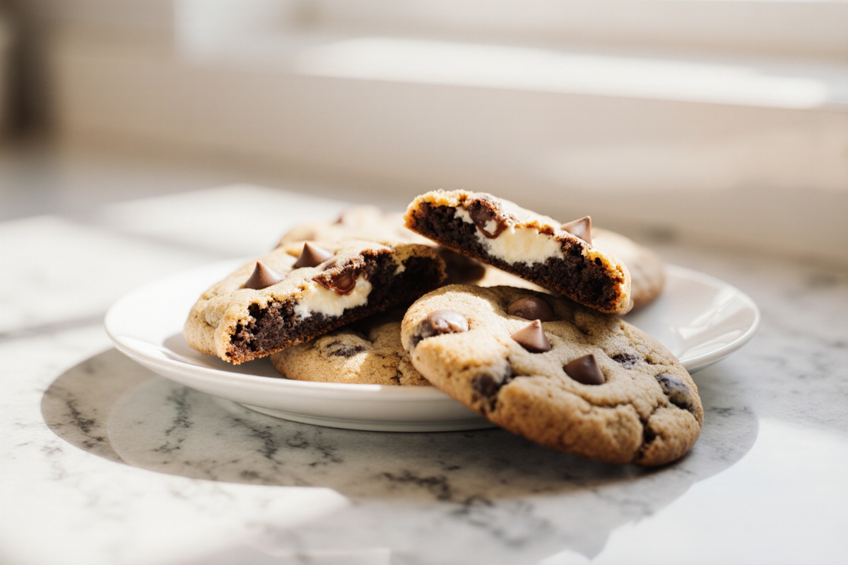Chocolate Chip Cheesecake Cookies