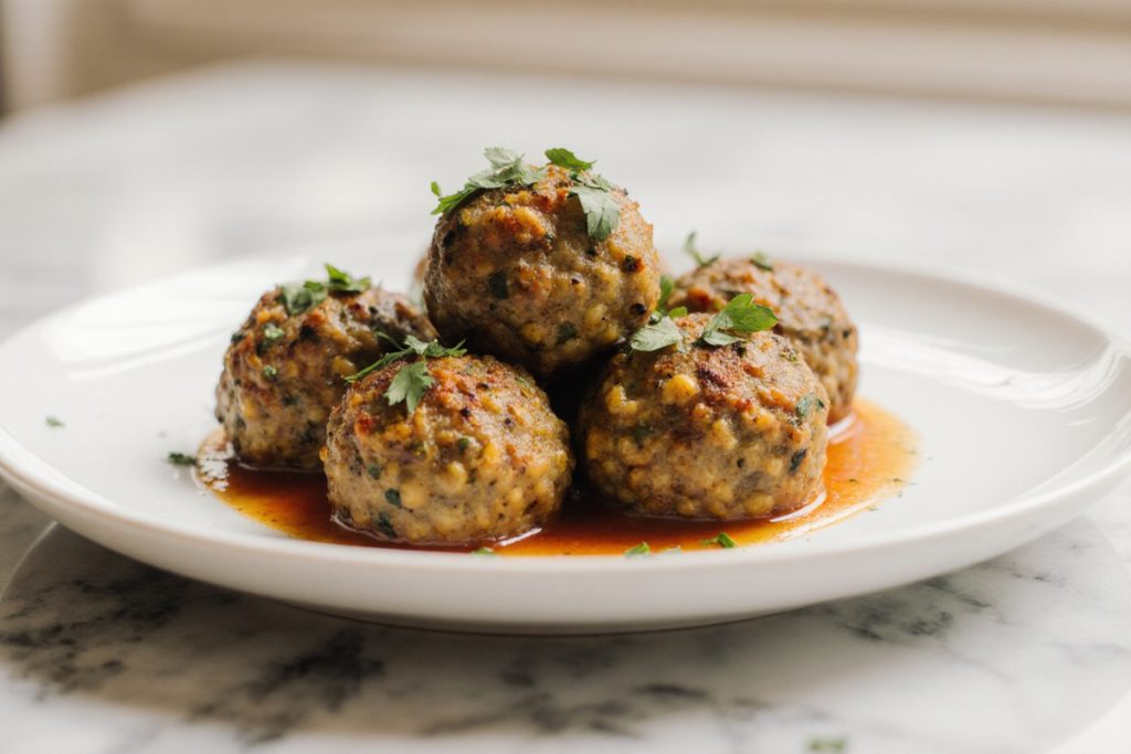 Easy Vegetarian Lentil Meatballs