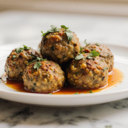 Easy Vegetarian Lentil Meatballs