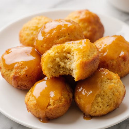 Honey Butter Cornbread Poppers