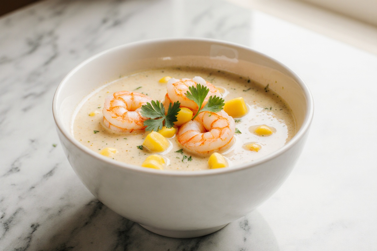 New Orleans Shrimp And Corn Bisque