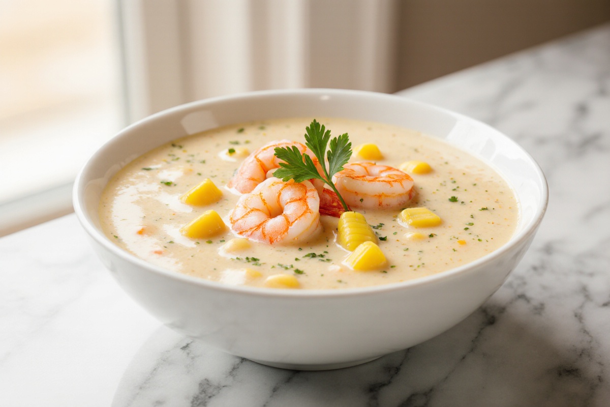 New Orleans Shrimp And Corn Bisque
